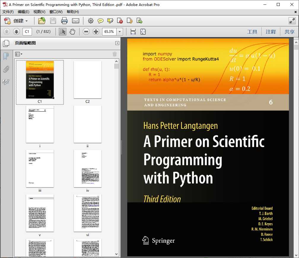 A Primer on Scientfic Programming with Python